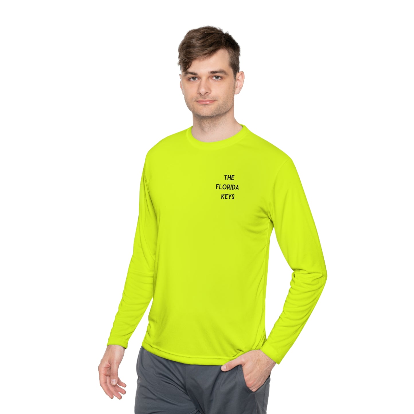 Florida Keys Map - Long sleeve Fishing shirt