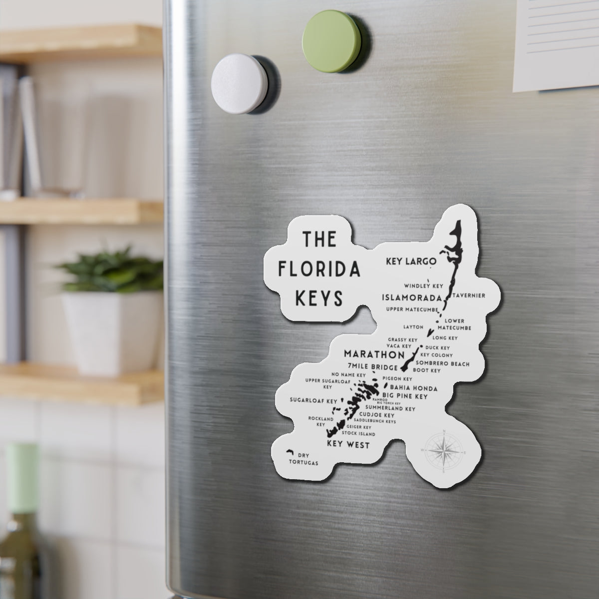 Florida Keys Map Magnets