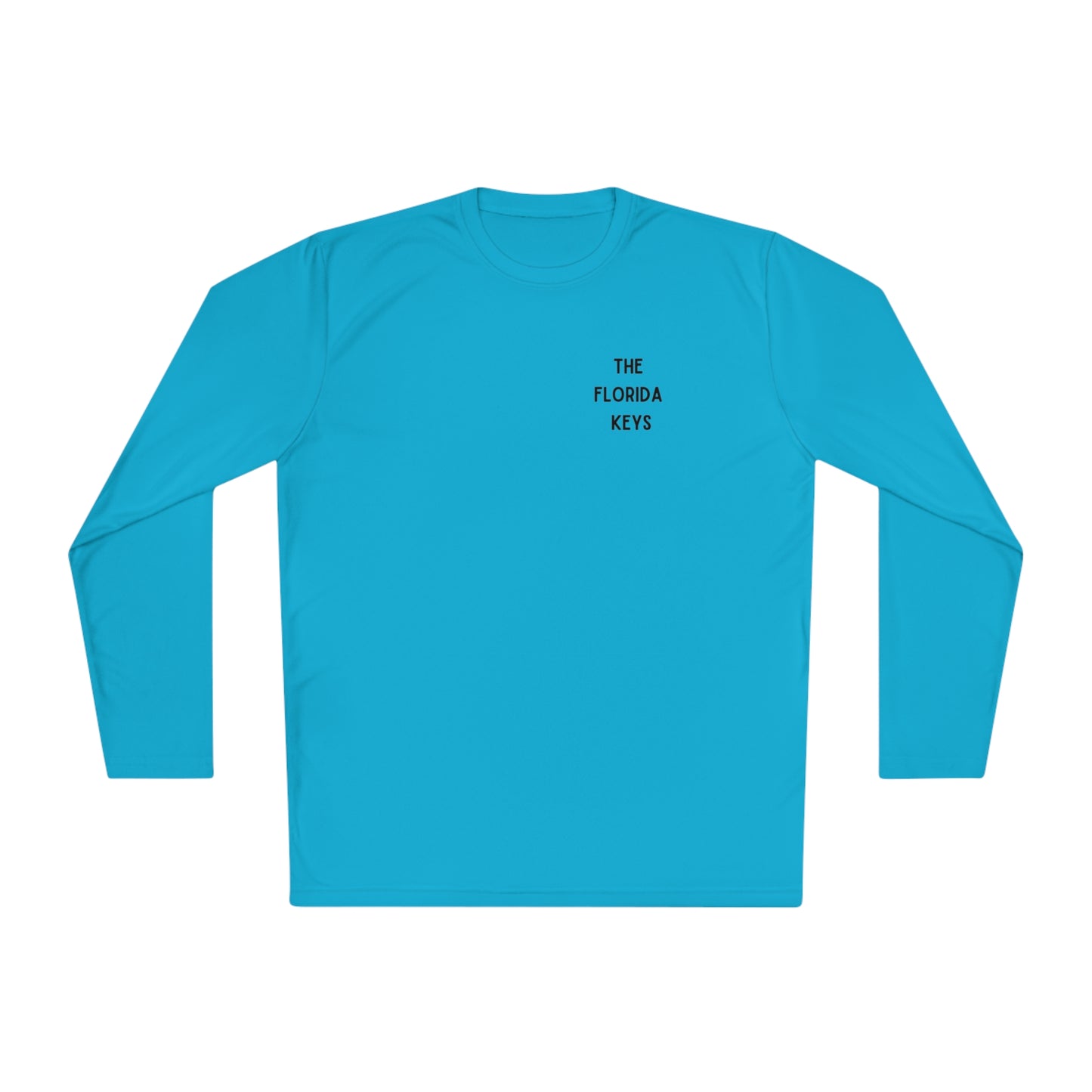 Florida Keys Map - Long sleeve Fishing shirt