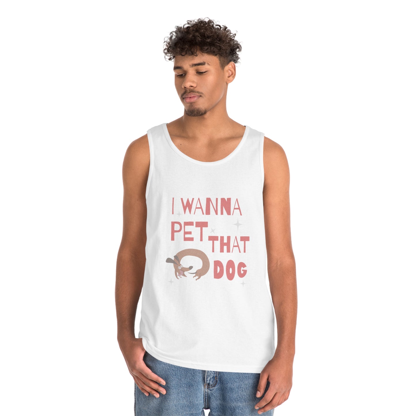 I wanna pet that dog - tank top