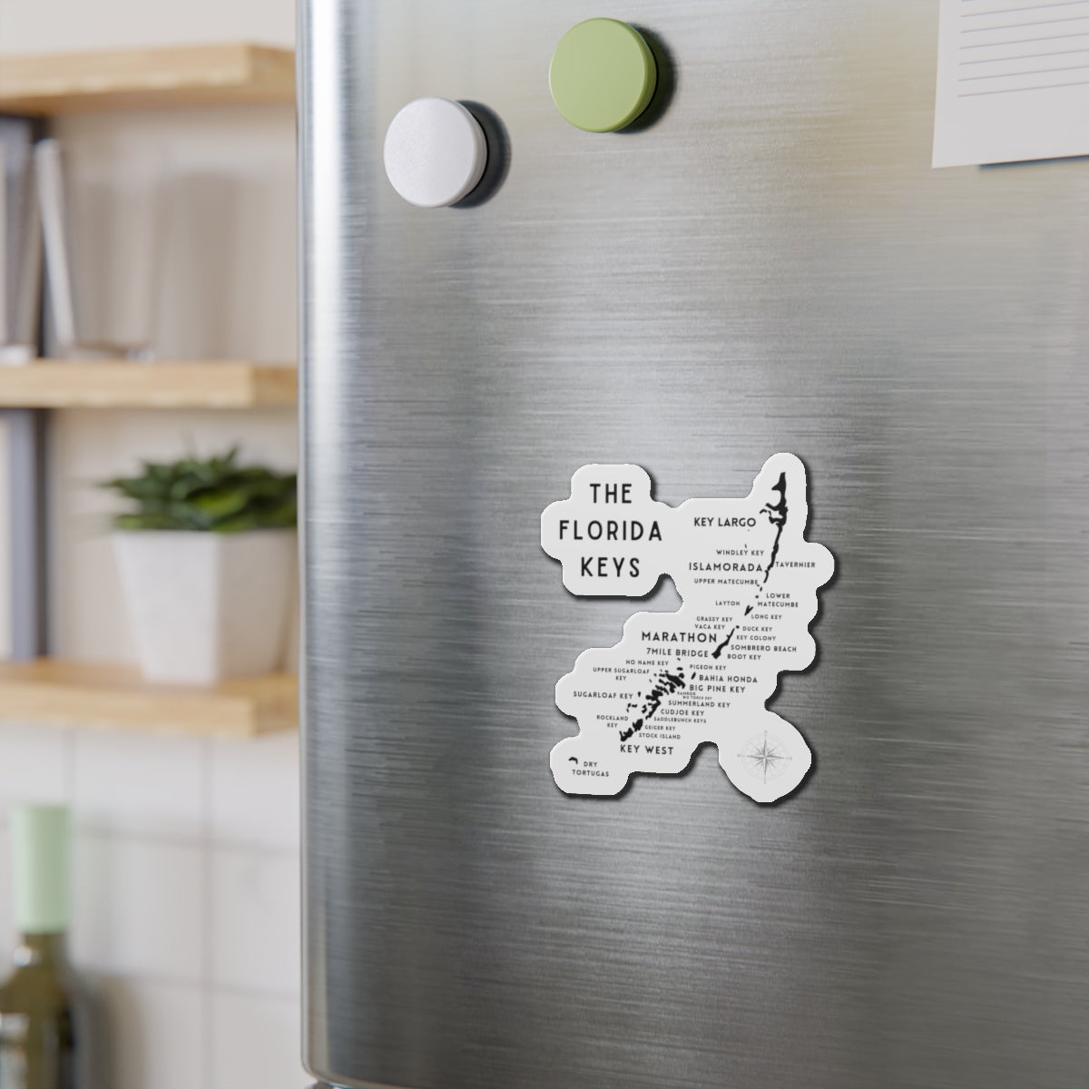 Florida Keys Map Magnets