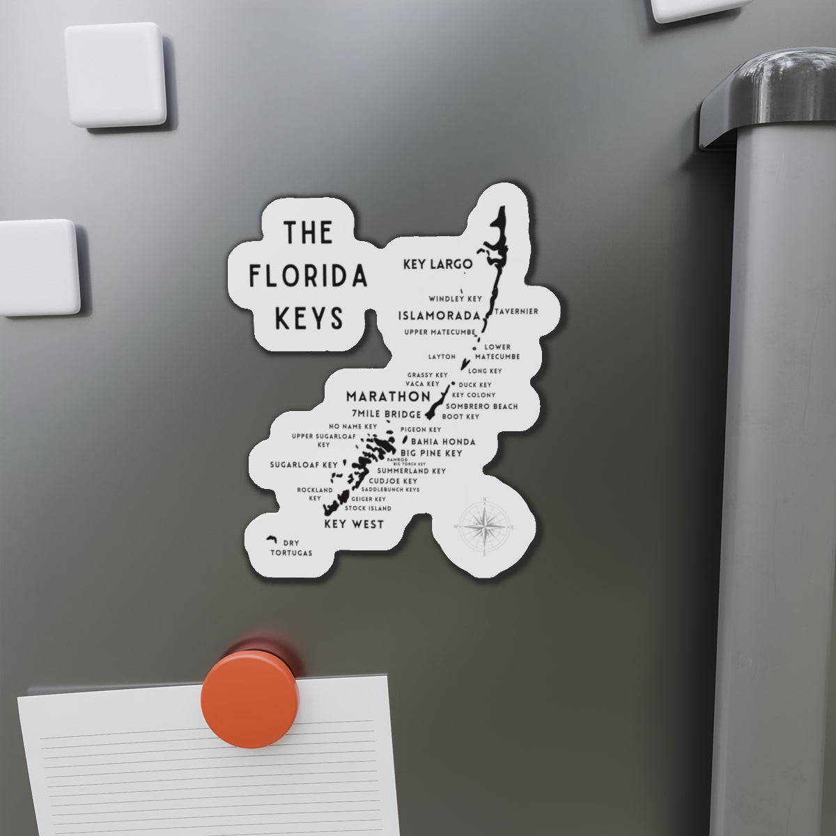 Florida Keys Map Magnets