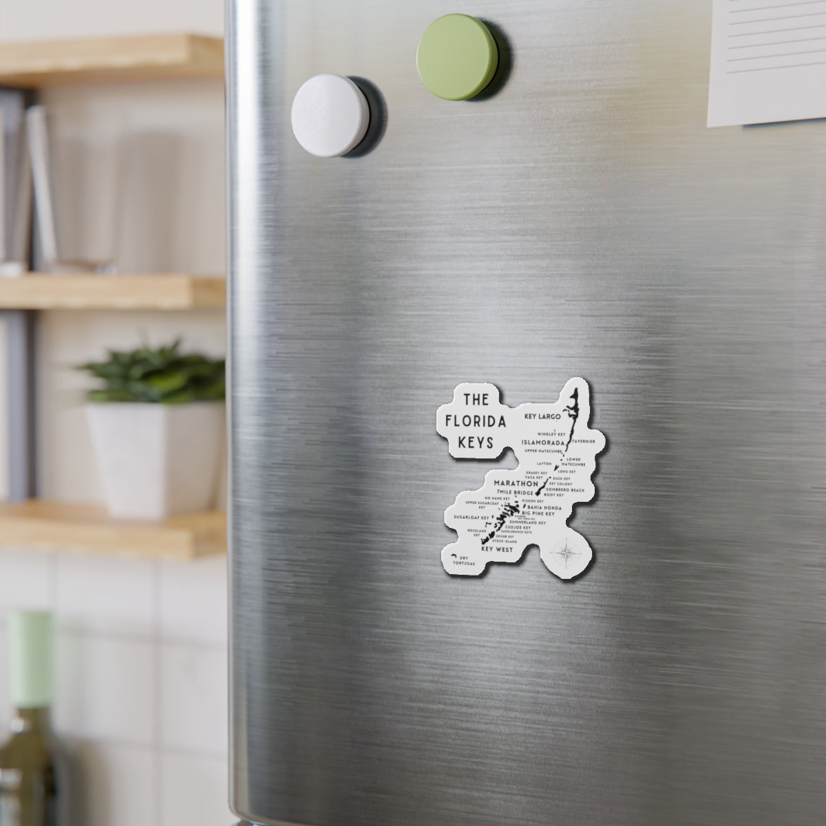 Florida Keys Map Magnets