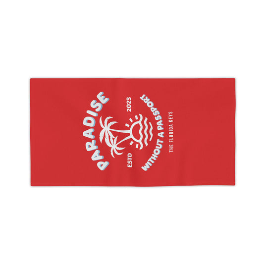 Paradise without a Passport - beach towel