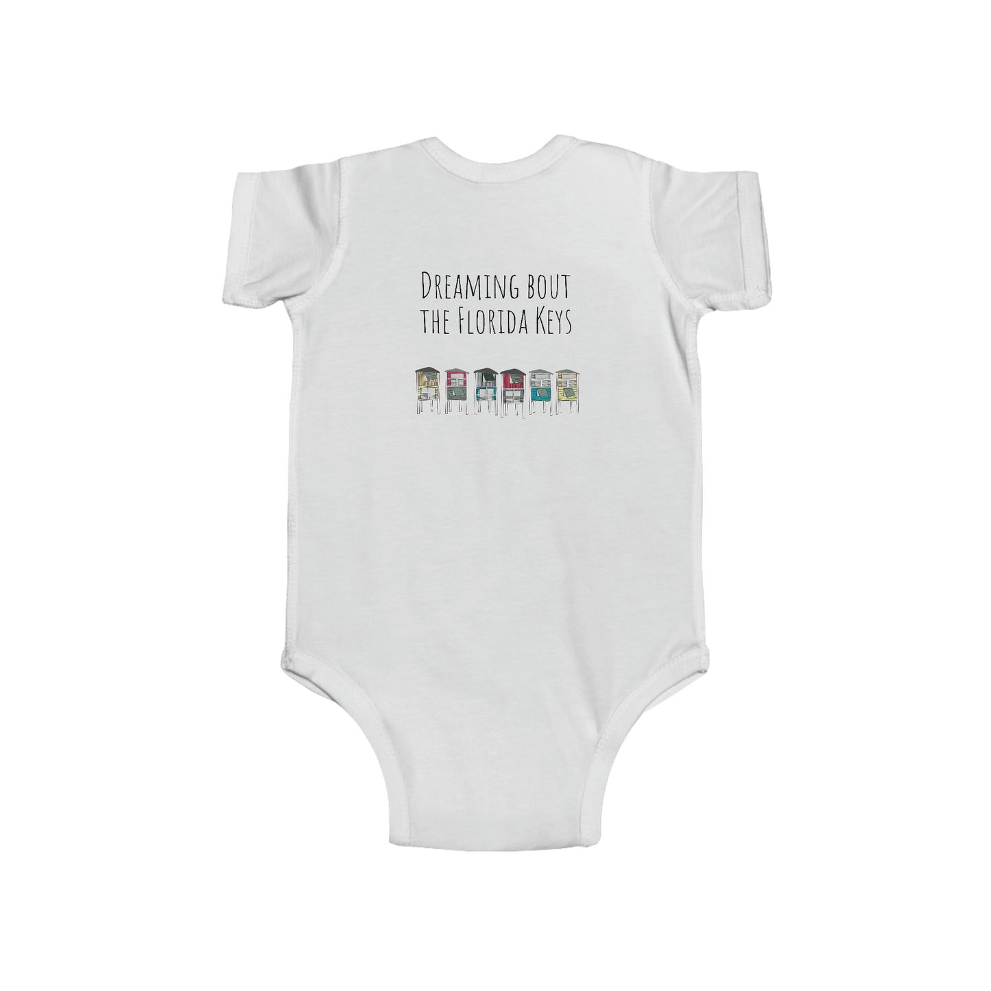 Dreaming bout the Florida Keys - baby onesie