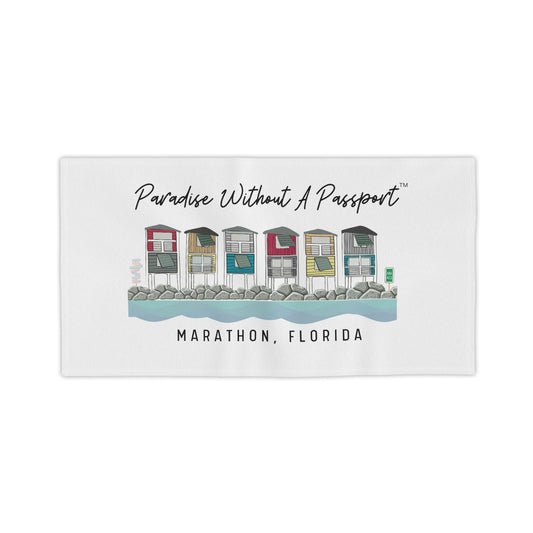 Paradise without a Passport - beach towel