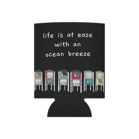 OB sunshine coozies - Florida Keys Coozie - black