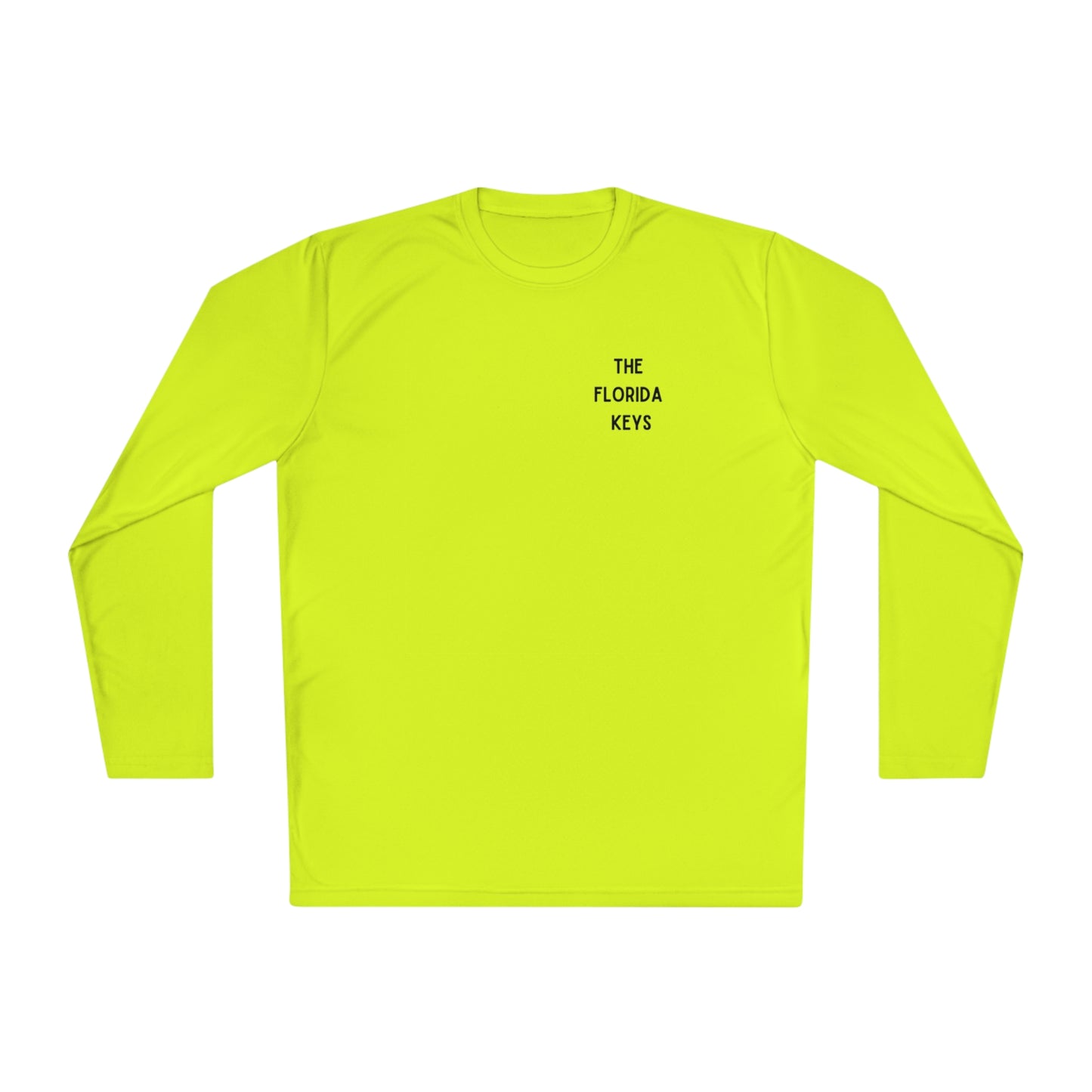 Florida Keys Map - Long sleeve Fishing shirt