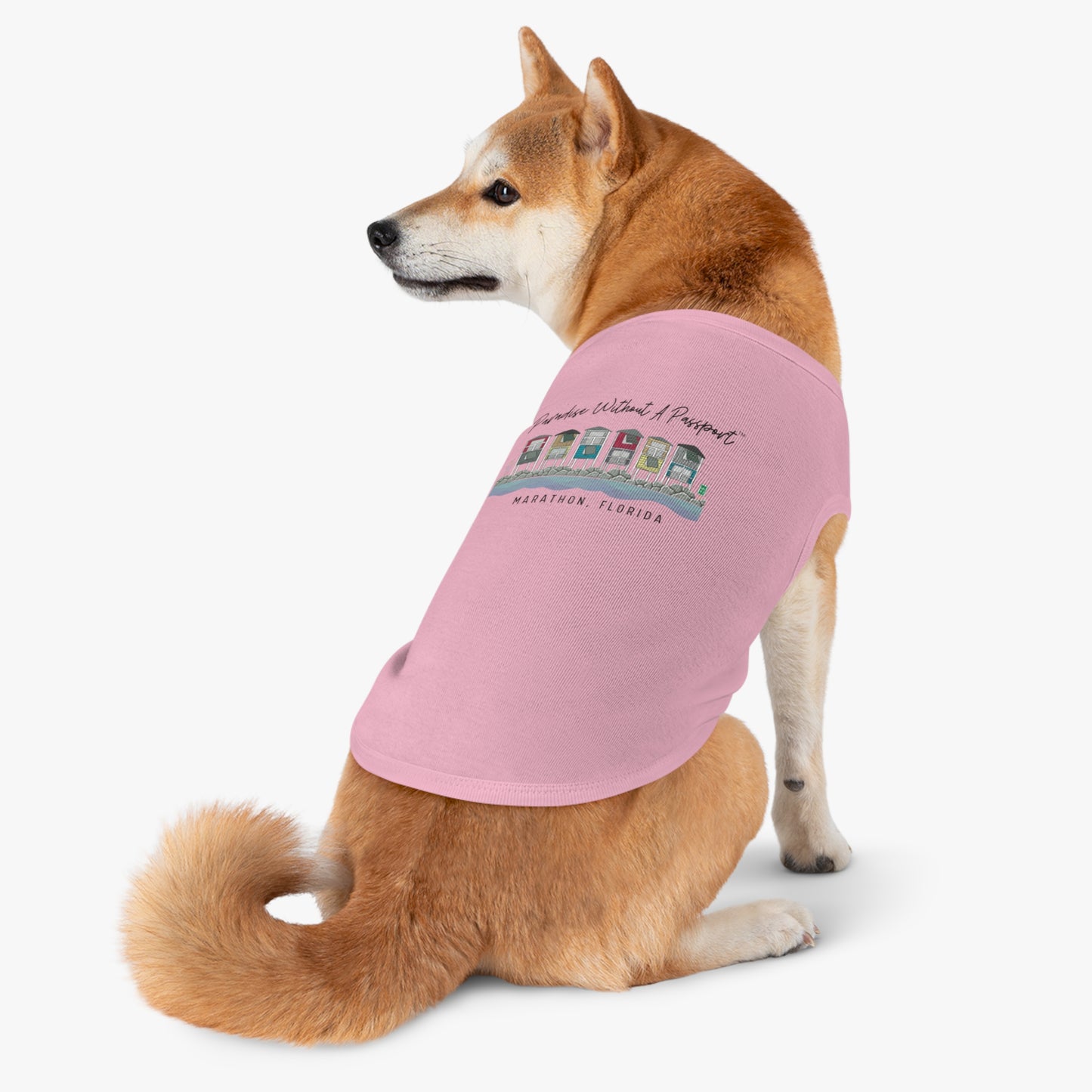 Pet Tank Top - Paradise without a Passport