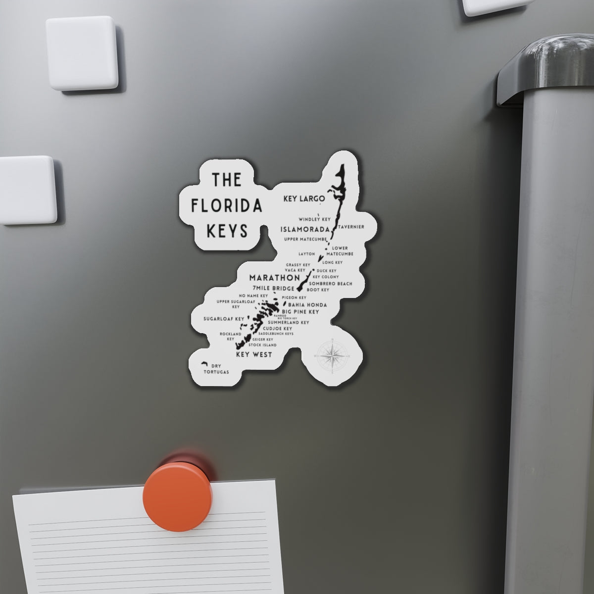 Florida Keys Map Magnets