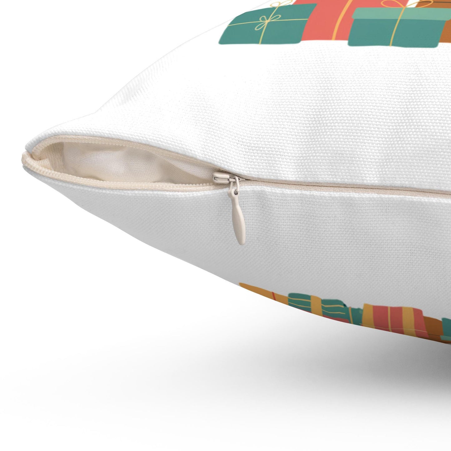 Beach Christmas throw pillows - palm tree holiday decor - four sizes