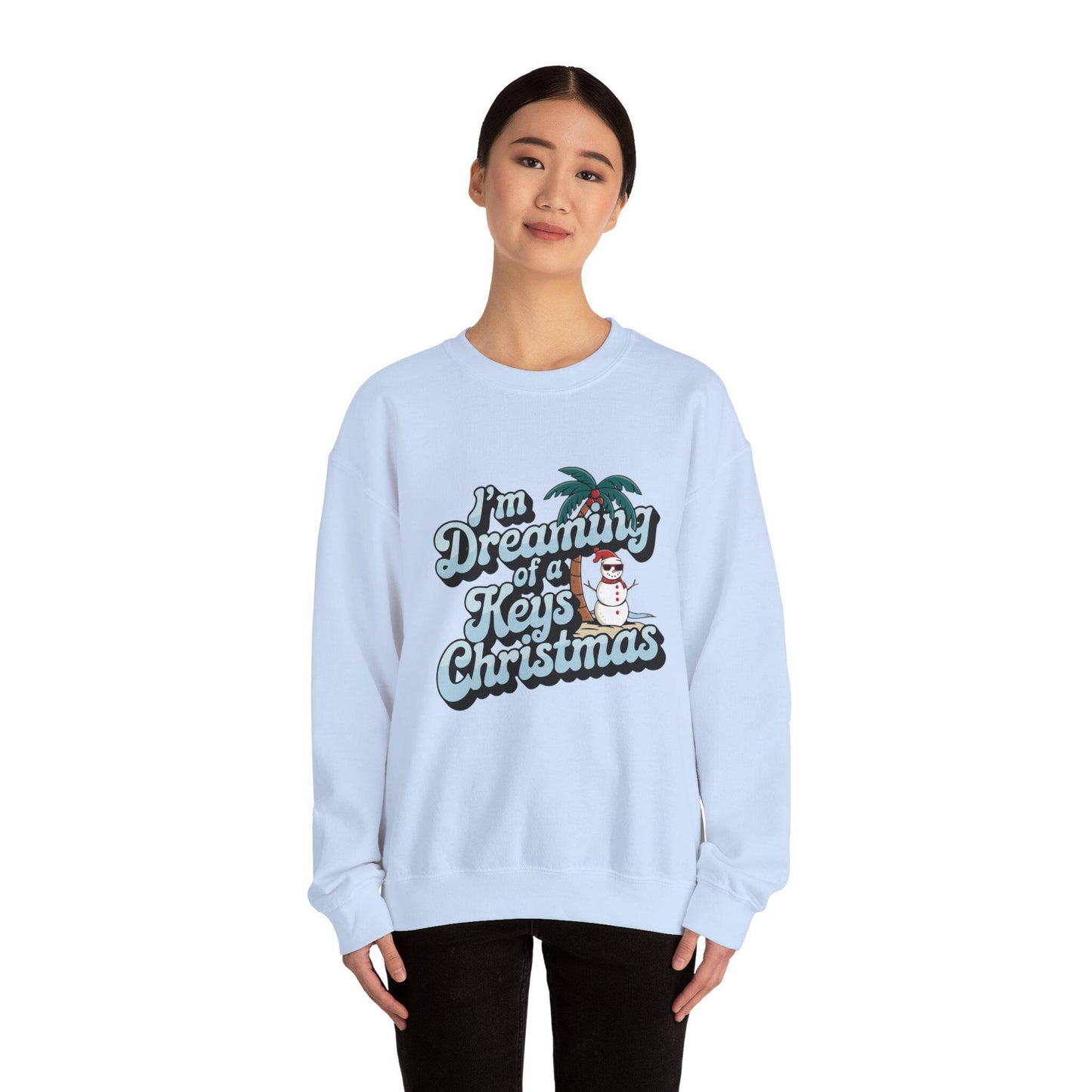 Florida Keys Christmas Sweatshirt, cute and funny beach sweatshirt, key west, marathon, key largo, islamorada
