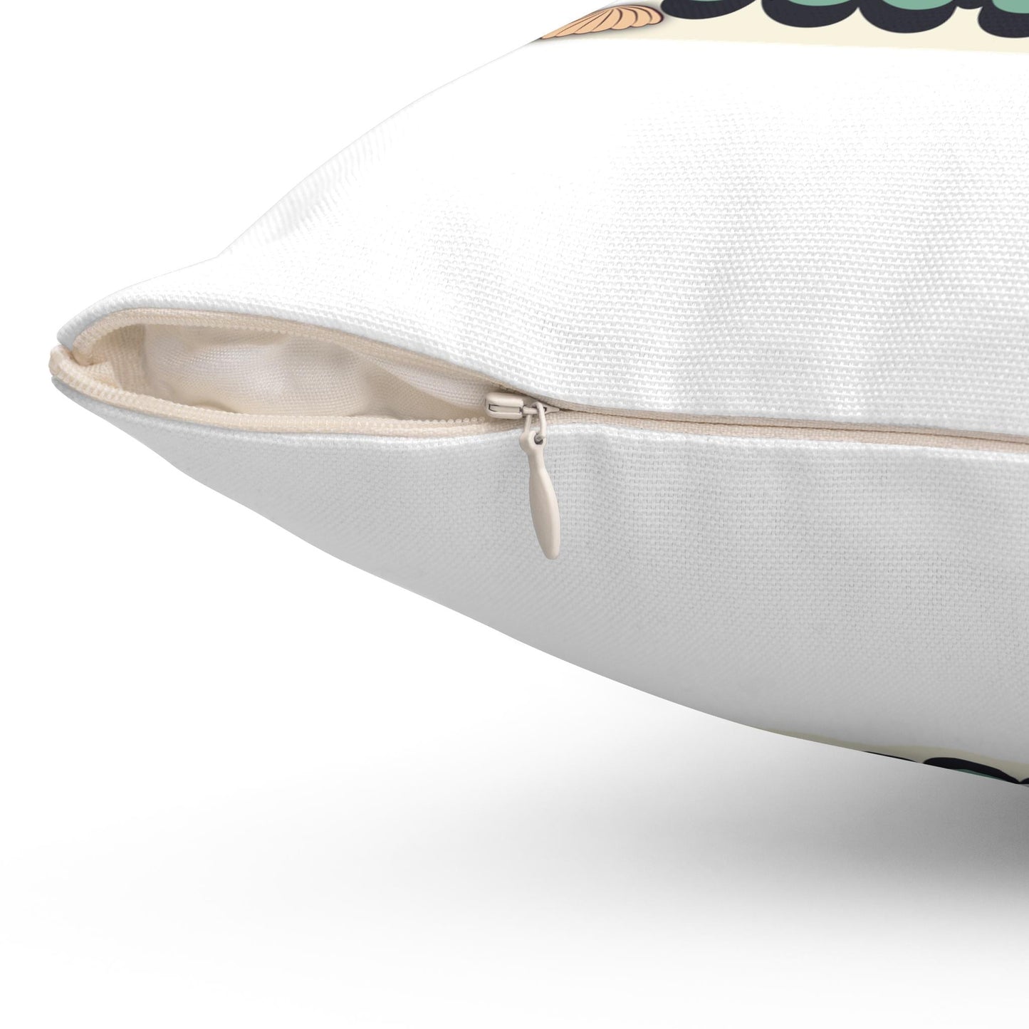 Beachy holiday pillow, Merry Beachmas, coastal christmas decor