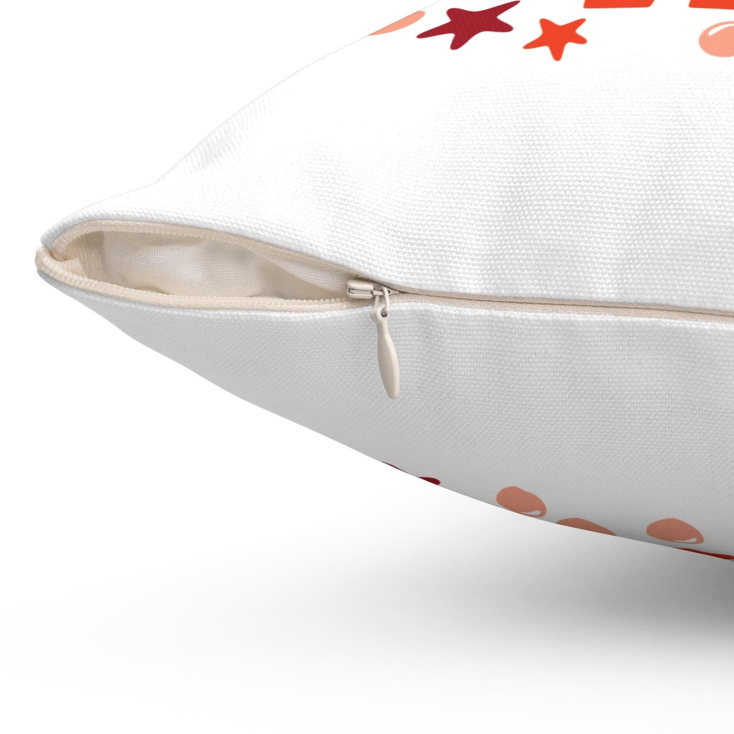 Seashell Christmas Throw pillow - Ho Ho ho beachy holiday decor