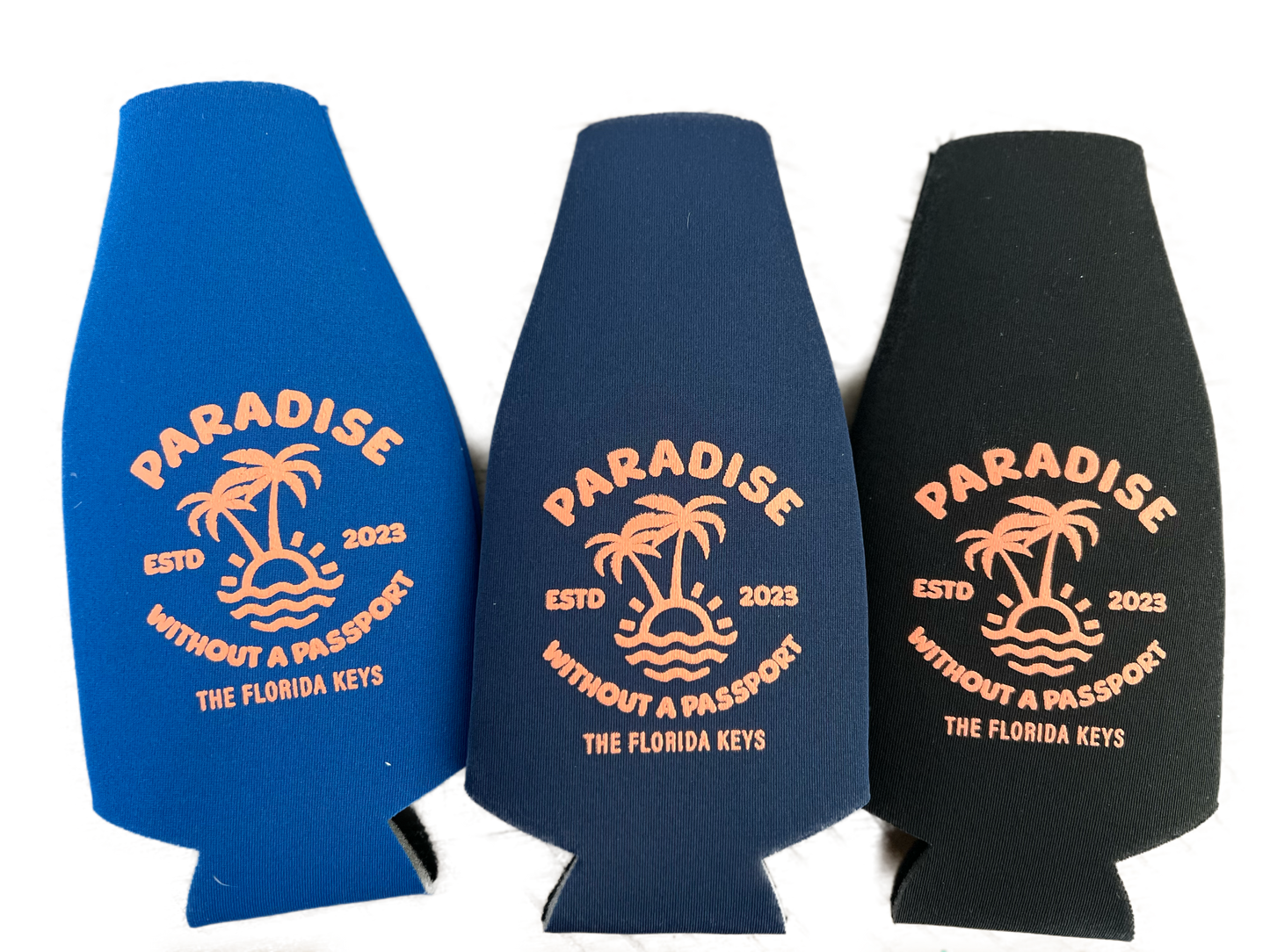 florida keys coozies - paradise without a passport
