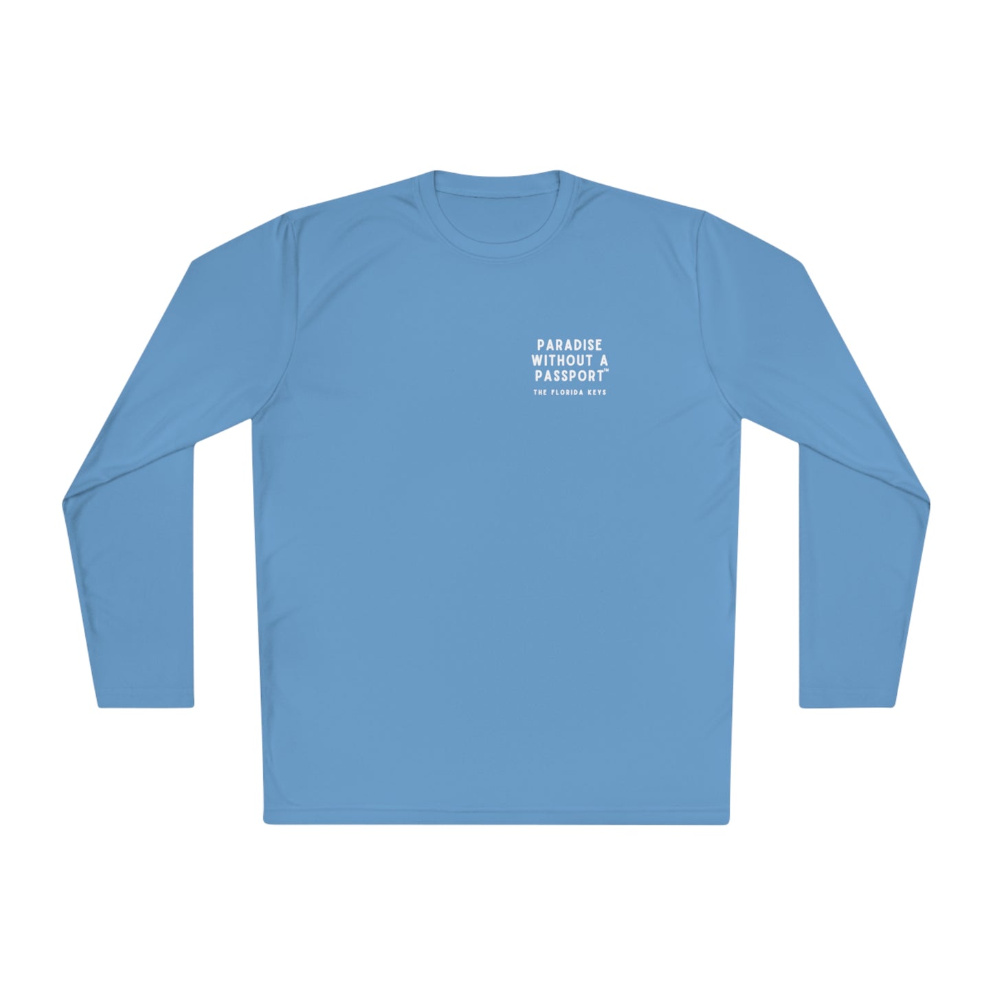 florida keys map - long sleeve fishing shirt - uv protected