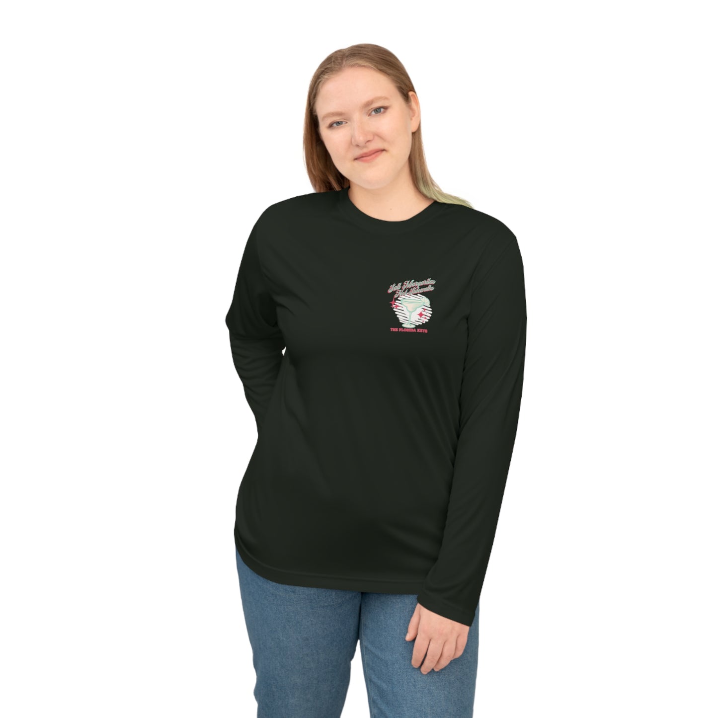 Salt Margaritas not Sidewalks - long sleeve fishing shirt - UV shirt - florida fishing shirt
