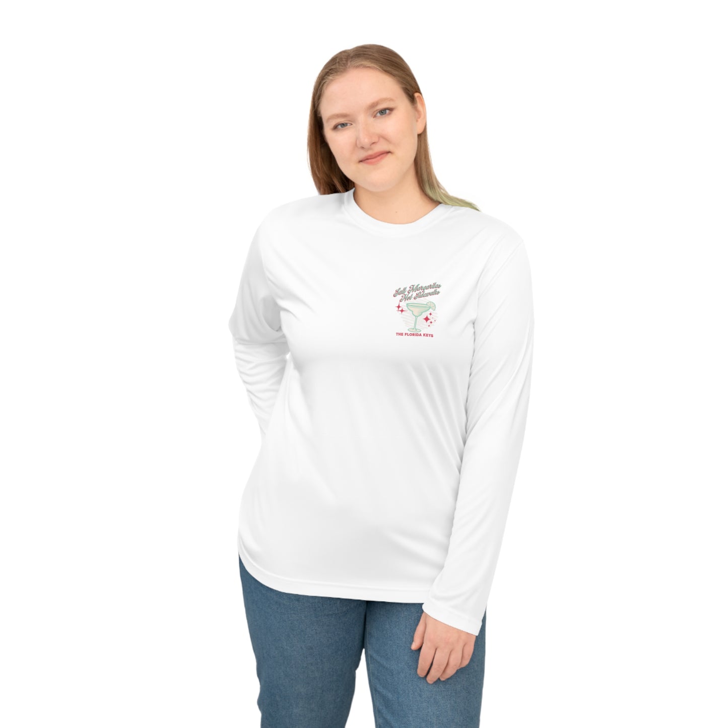 Salt Margaritas not Sidewalks - long sleeve fishing shirt - UV shirt - florida fishing shirt