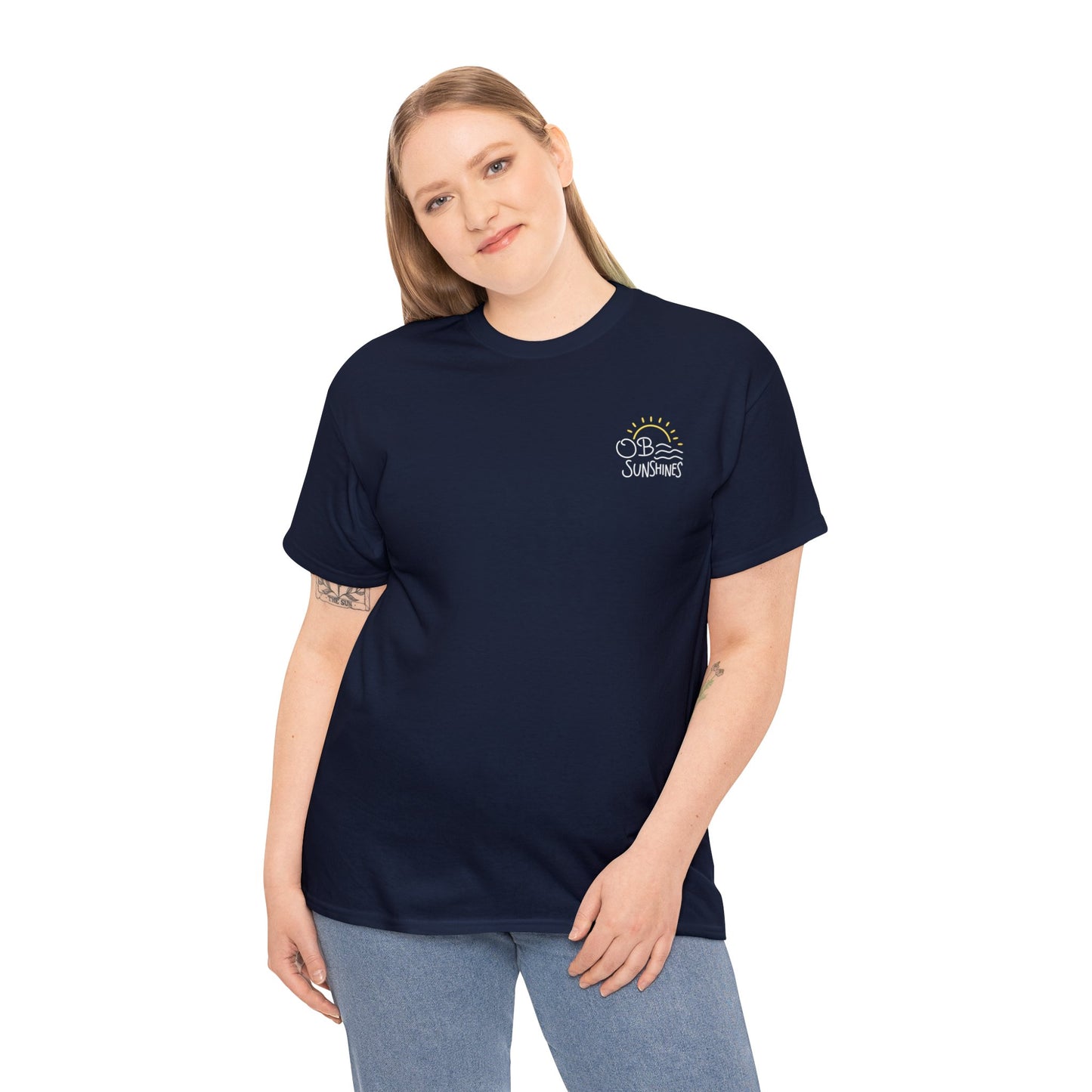 life's at ease with an ocean breeze - marathon tshirt