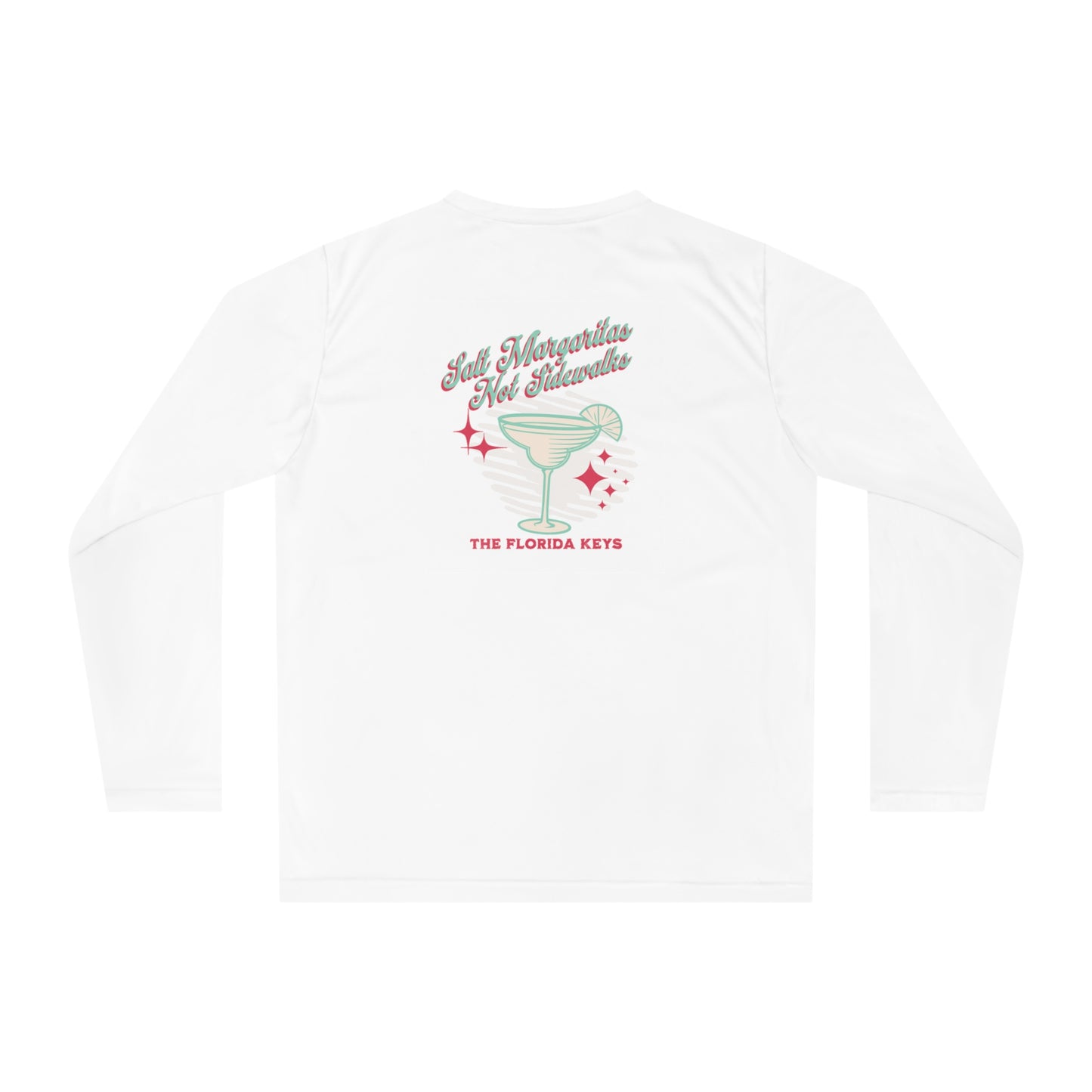 Salt Margaritas not Sidewalks - long sleeve fishing shirt - UV shirt - florida fishing shirt