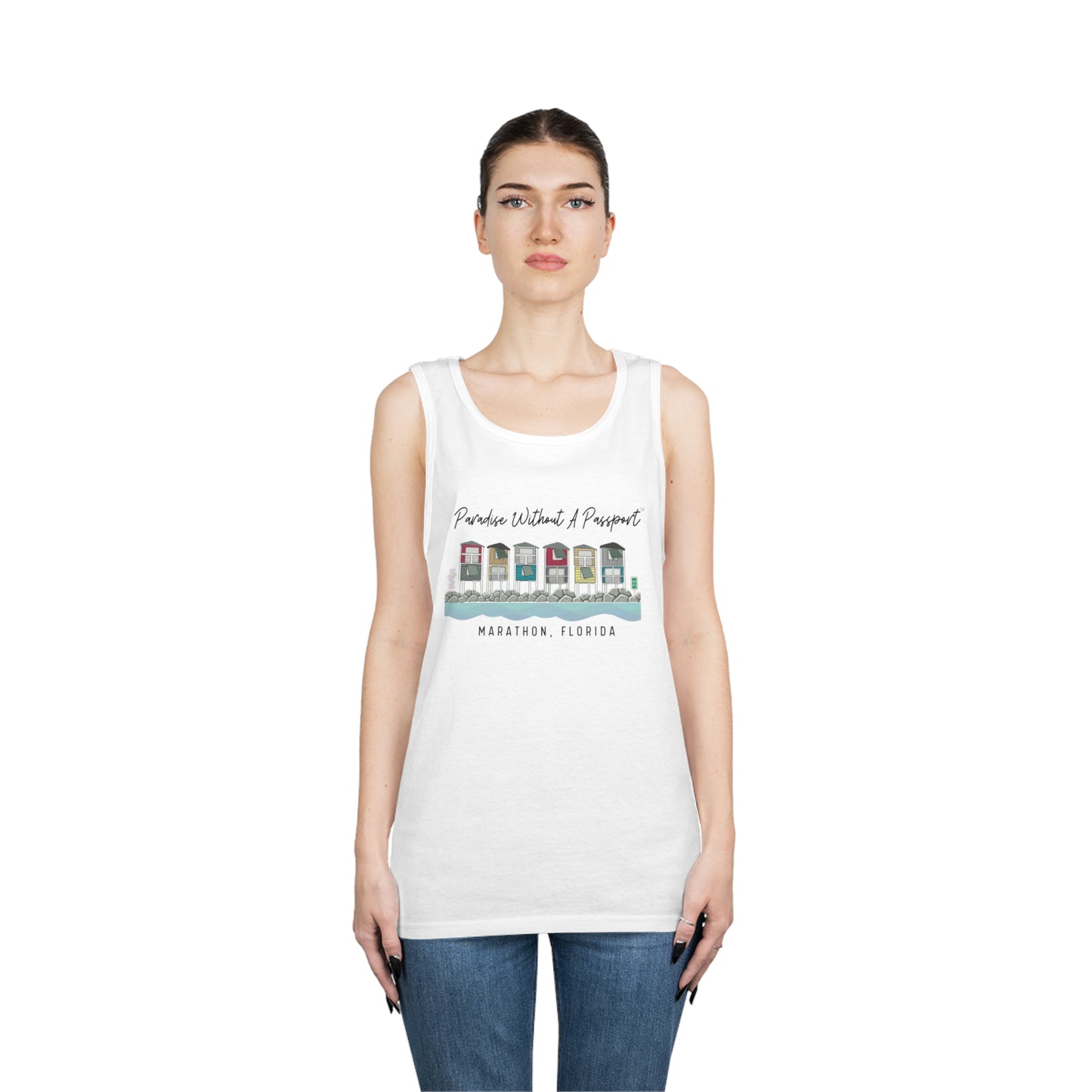 Updated ocean breeze tank top - Paradise without a passport