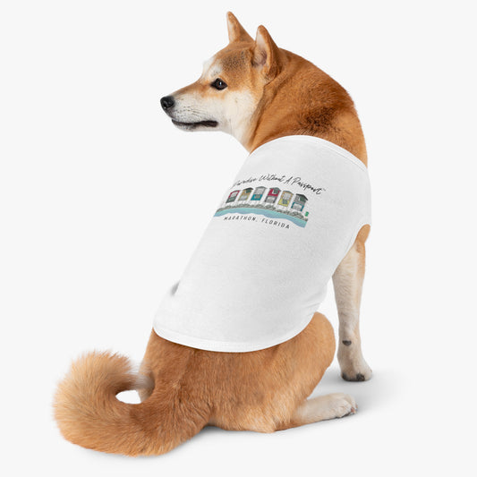 Pet Tank Top - Paradise without a Passport