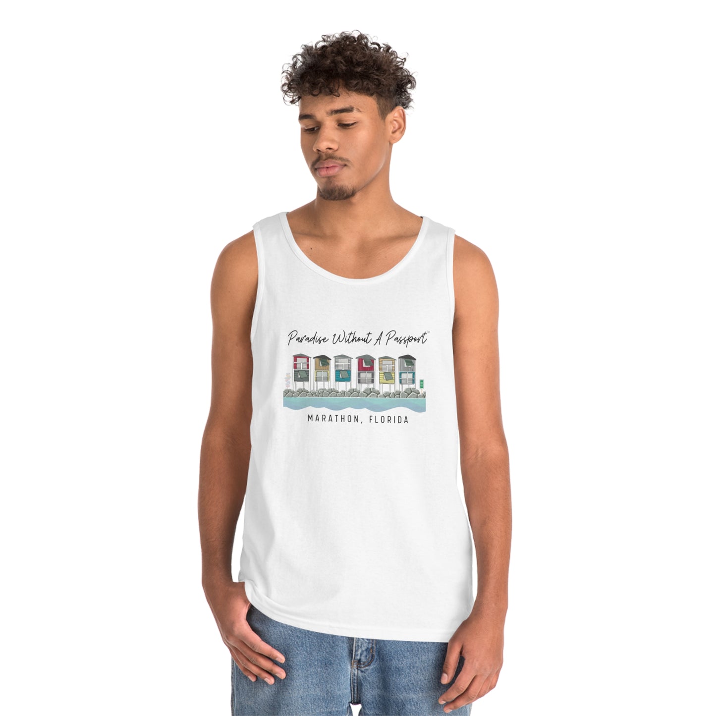 Updated ocean breeze tank top - Paradise without a passport