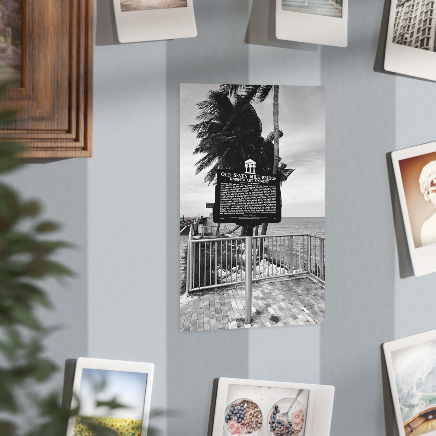 Matte Print of Seven Mile Bridge - Florida Keys Photography