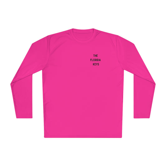 Florida Keys Map - Long sleeve Fishing shirt