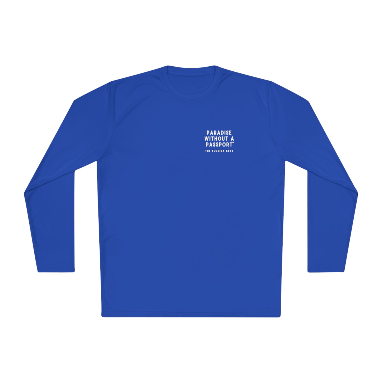 florida keys map - long sleeve fishing shirt - uv protected