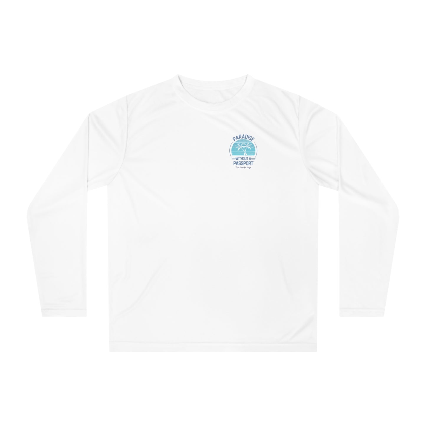 Paradise without a Passport - florida keys UV long sleeve shirt - long sleeve fishing shirt - UV shirt - florida fishing shirt
