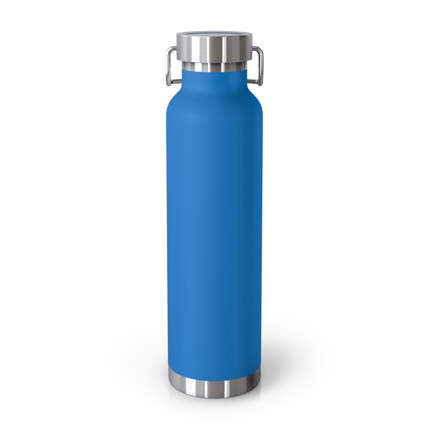 "paradise without a passport" - insulated water bottle, white logo
