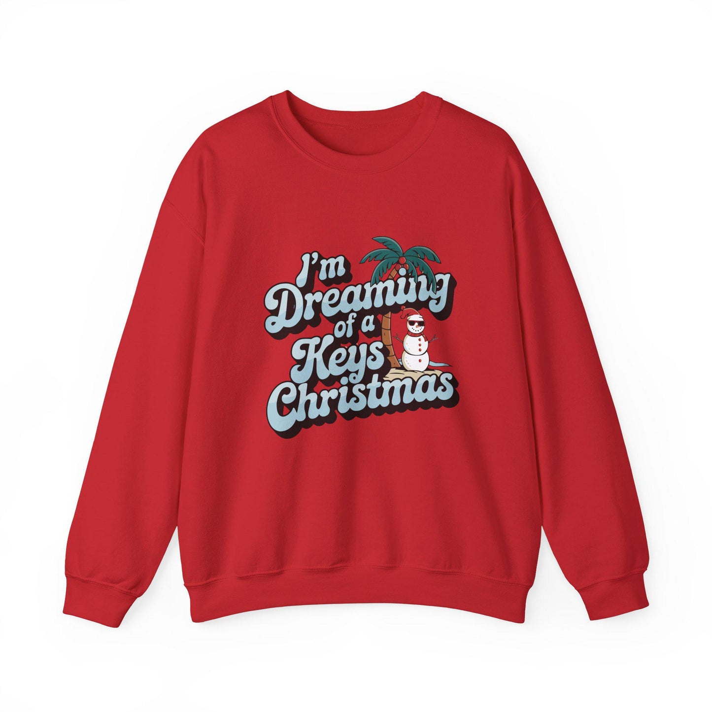 Florida Keys Christmas Sweatshirt, cute and funny beach sweatshirt, key west, marathon, key largo, islamorada