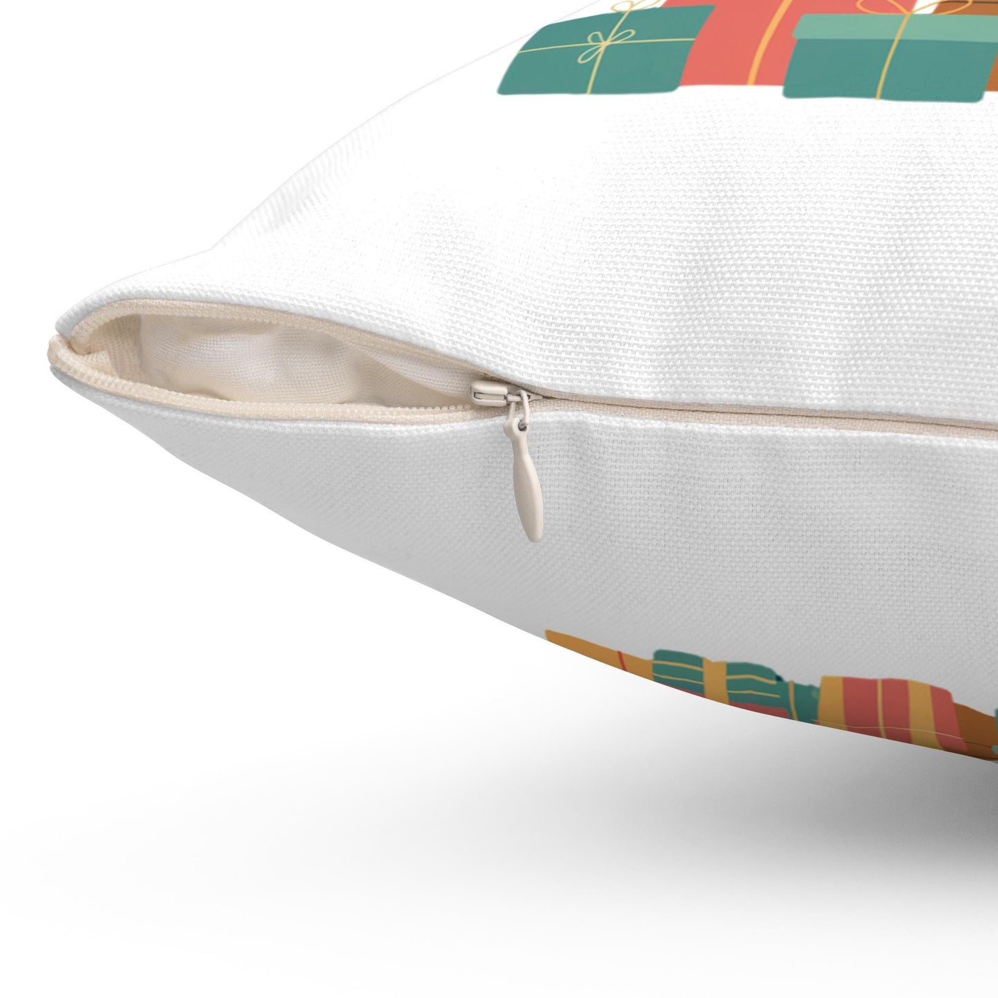 Beach Christmas throw pillows -  palm tree holiday decor - four sizes