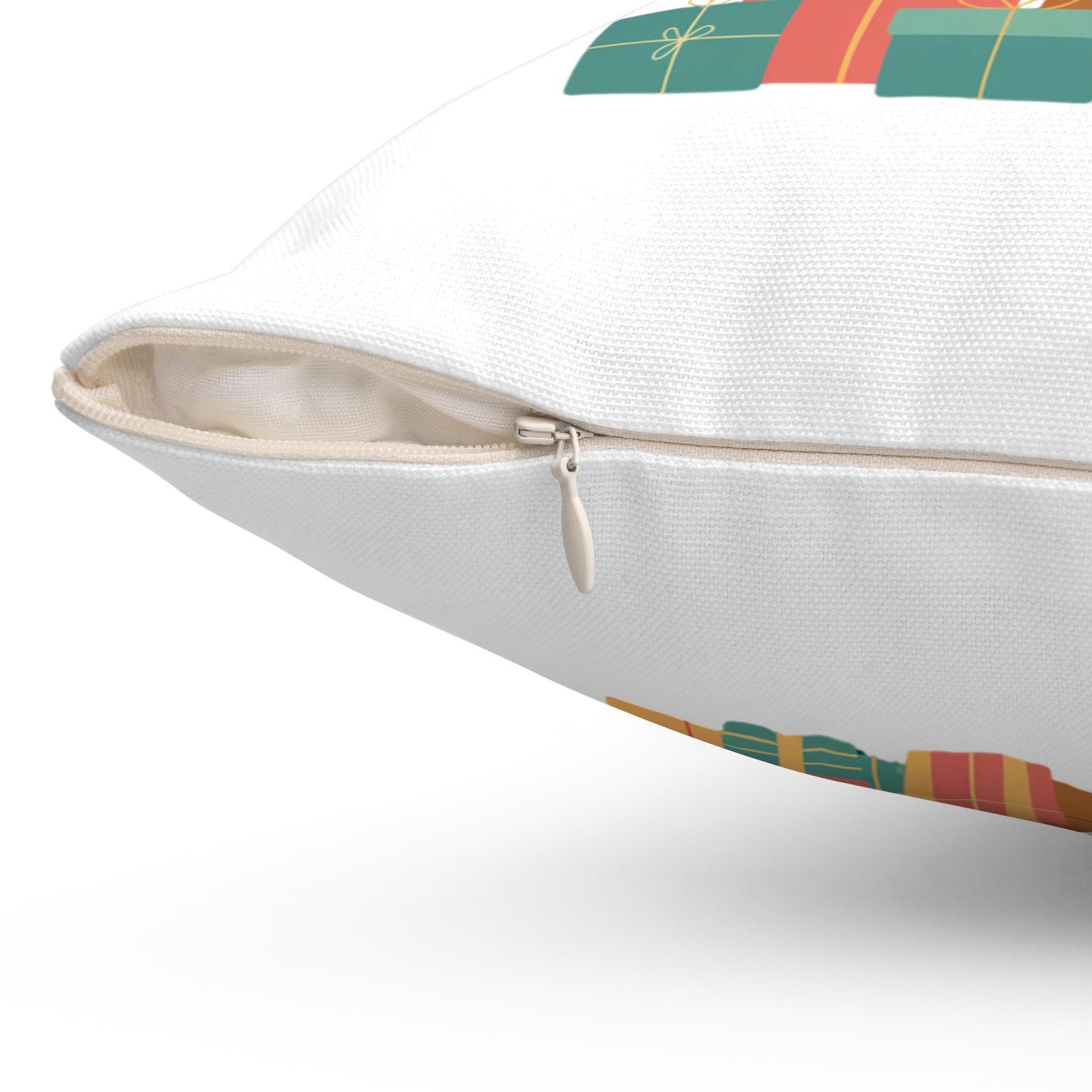Beach Christmas throw pillows -  palm tree holiday decor - four sizes