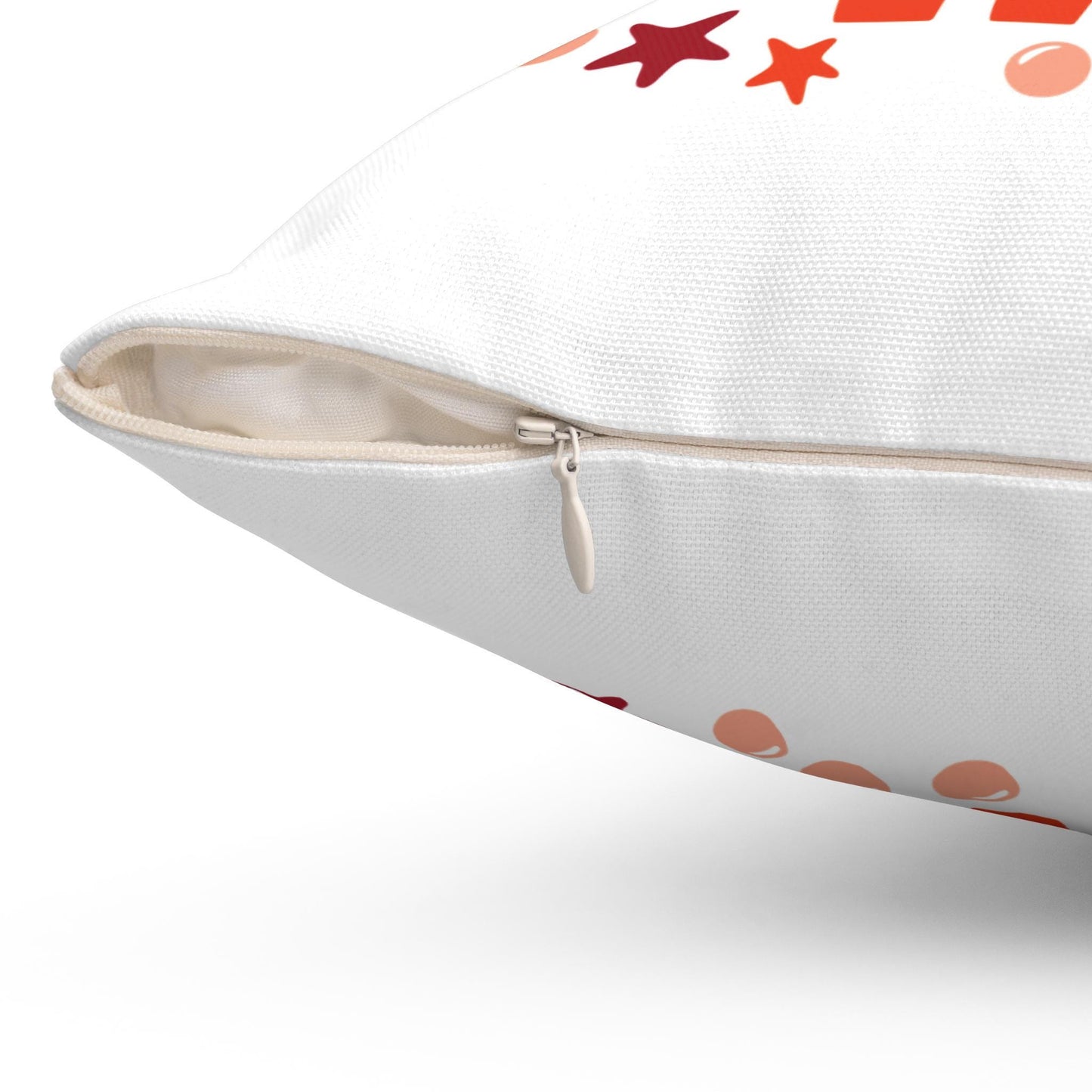 Seashell Christmas Throw pillow - Ho Ho ho beachy holiday decor