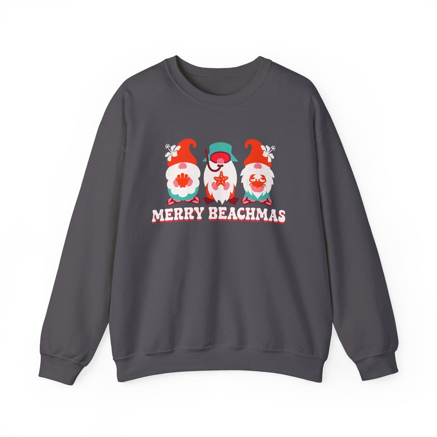 Merry Beachmas Gnome Christmas Sweatshirt, cute and funny beach sweatshirt, key west, marathon, key largo, islamorada